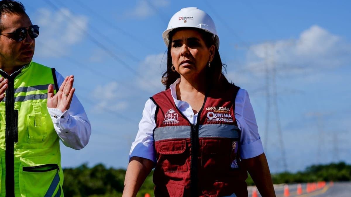 Avanza más del 85% reconstrucción y modernización de Av. Chac Mool: Mara Lezama