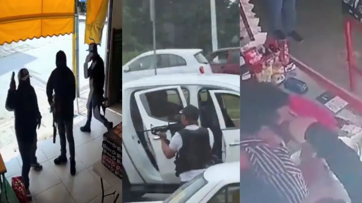 Videos: Asaltan más de 20 tiendas en Villahermosa, Tabasco