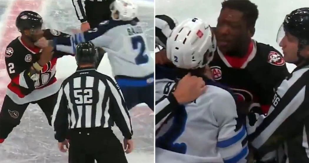 Video: Pelea de jugadores profesionales de hockey causa polémica