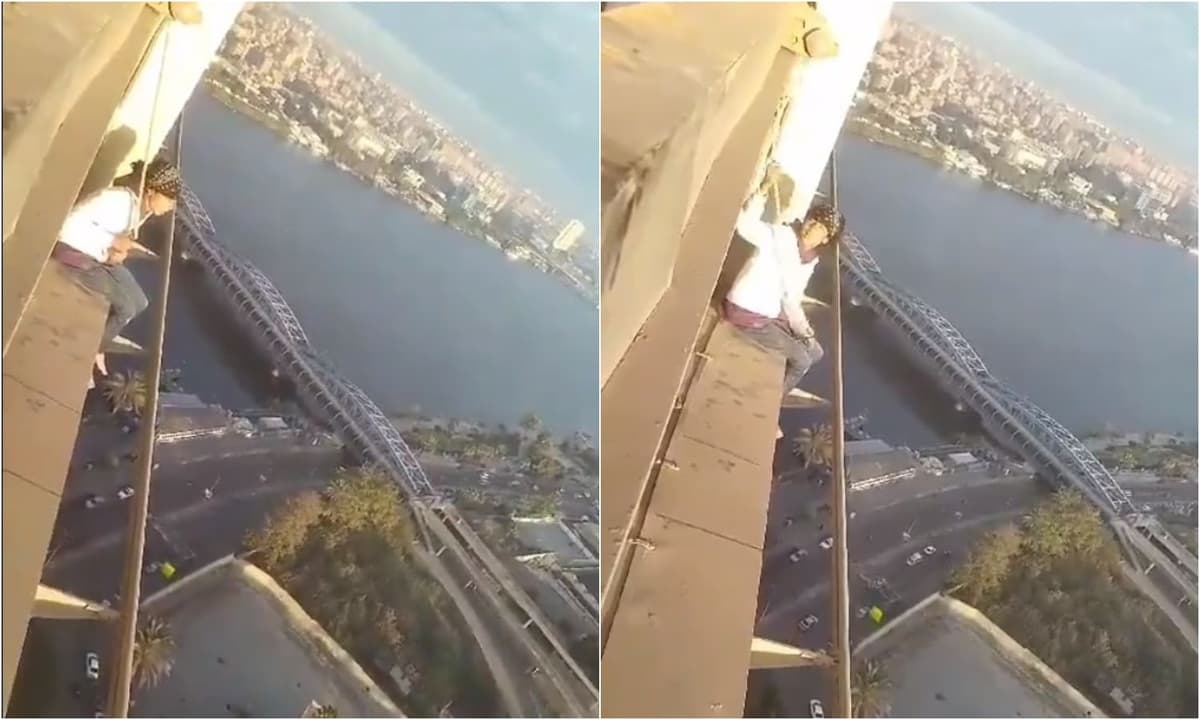 Video: Mujer fallece tras caer desde el piso 26 de un hotel en Egipto