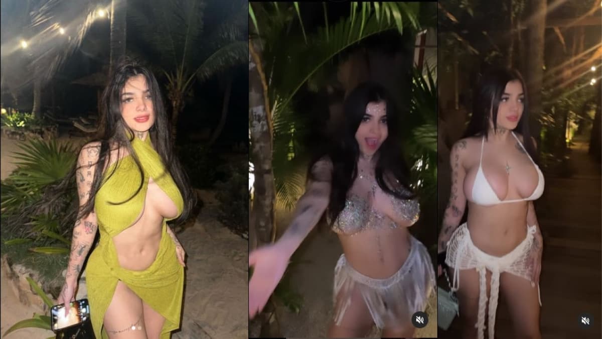 Karely Ruiz comienza el 2024 visitando Tulum