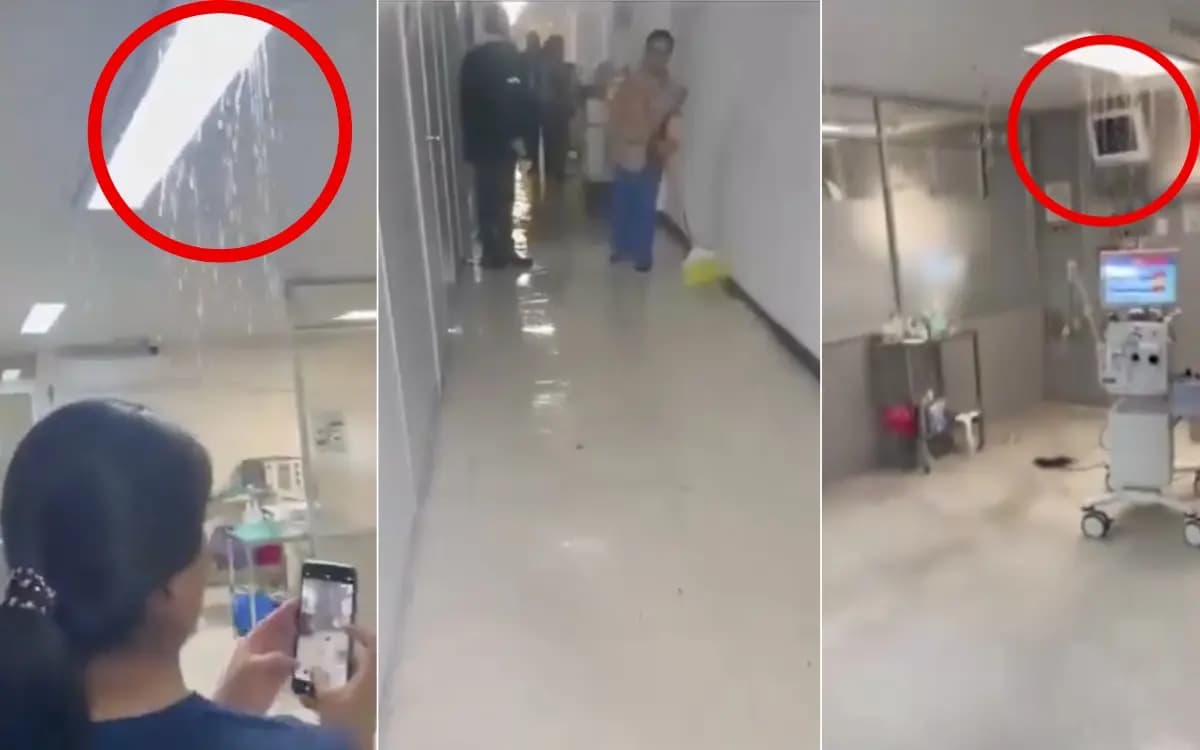 VIDEO: Se inunda área de terapia intensiva de hospital del ISSSTE en Sonora
