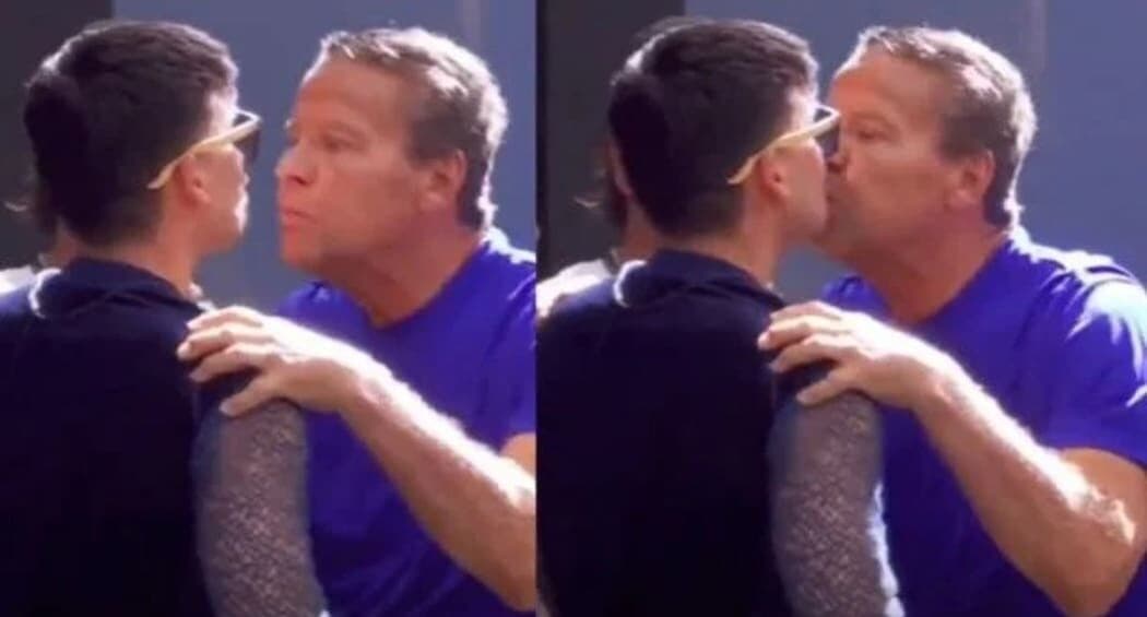 Video: Alfredo Adame causa gran alboroto tras besar en la boca a "La Divaza"