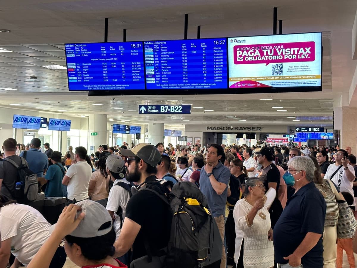 Aeropuerto de Cancún recibió cerca de 3 millones de pasajeros durante enero 2024: Asur