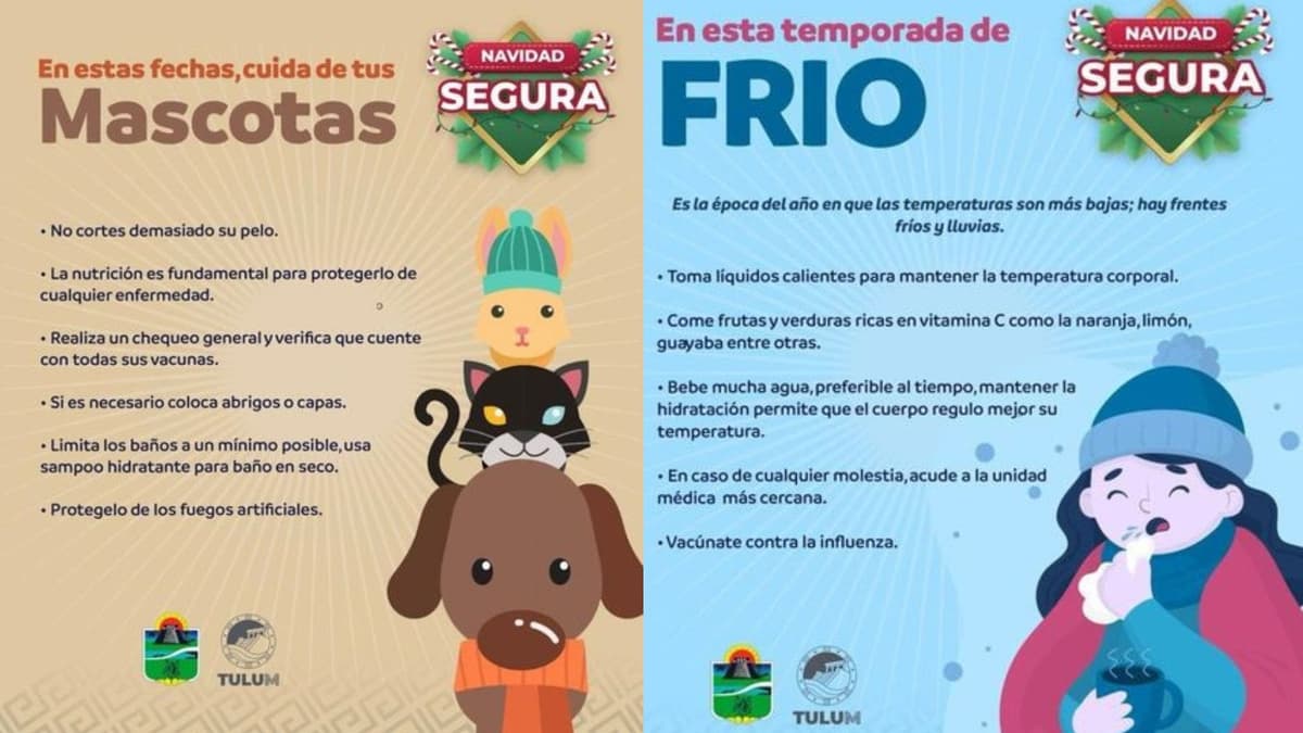 Bomberos de Tulum enlista recomendaciones por temporada decembrina