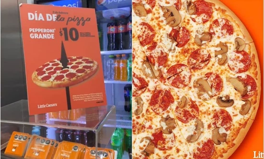 Little Caesars lanza promoción de pizza a 10 pesos