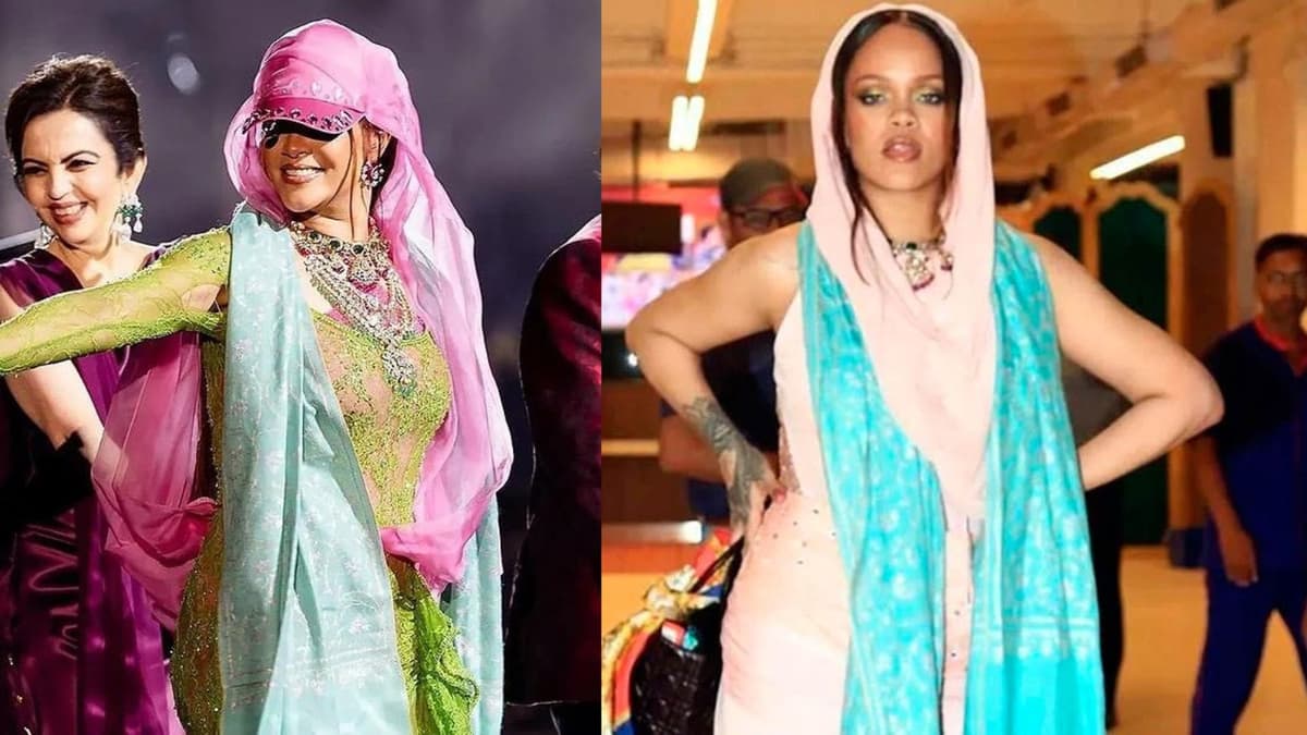 Rihanna ameniza fiesta prenupcial del hijo del hombre más rico de Asia