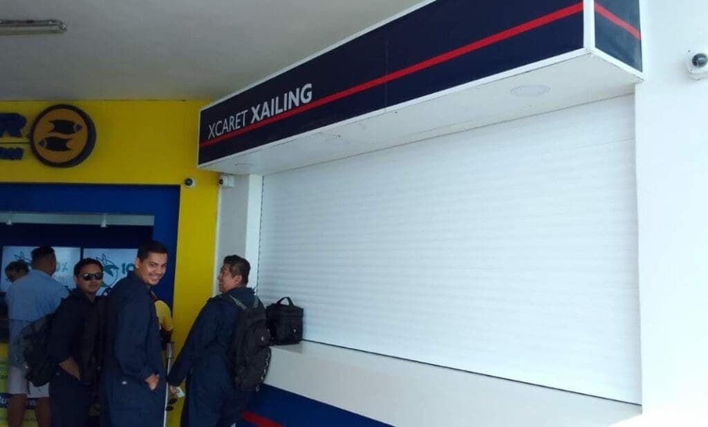 Taquillas de Xcaret Xailing en Cozumel siguen cerradas; no hay fecha para inicio de operaciones