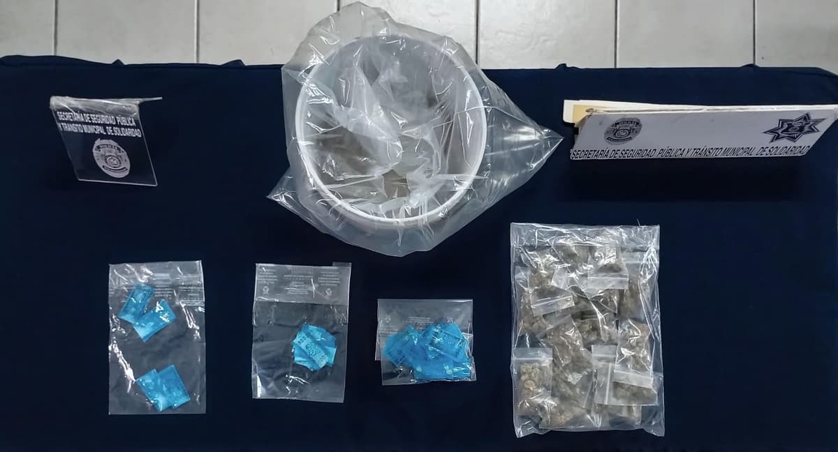 Detienen a sujeto con narcóticos en Playa del Carmen