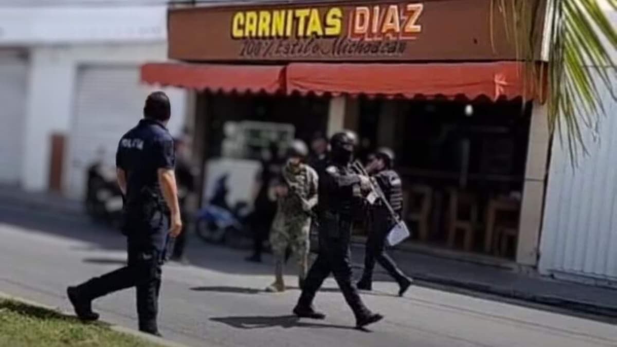 Ejecutan a una persona en comercio de Cozumel; circula en redes presunto toque de queda
