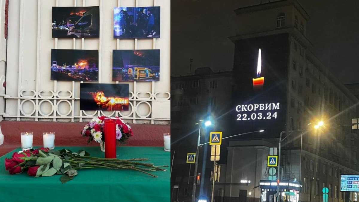 Revelan a presuntos responsables de masacre en Moscú; en redes dan condolencias a familias de los fallecidos