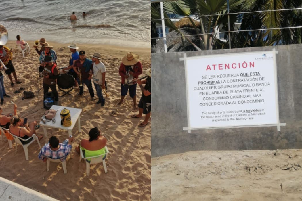 Prohíben hoteleros que suene la música de banda en playas de Mazatlán por quejas de turistas
