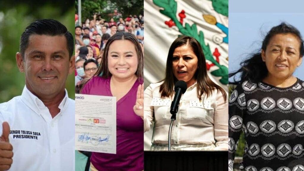 Ellos son quienes buscan la diputación local por el Distrito 12 en Quintana Roo