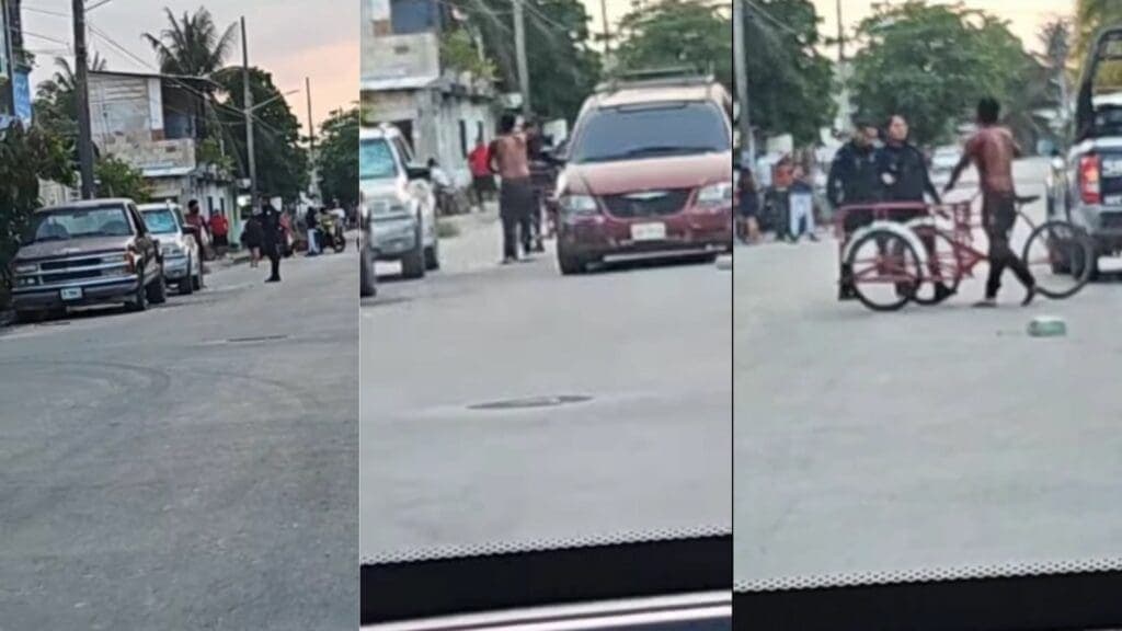 Sujeto machetea a su compañero de parranda en Cancún