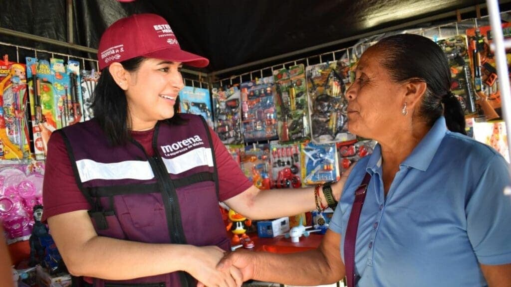 Vamos a convertir el tianguis de la Colosio en un espacio digno: Estefanía Mercado