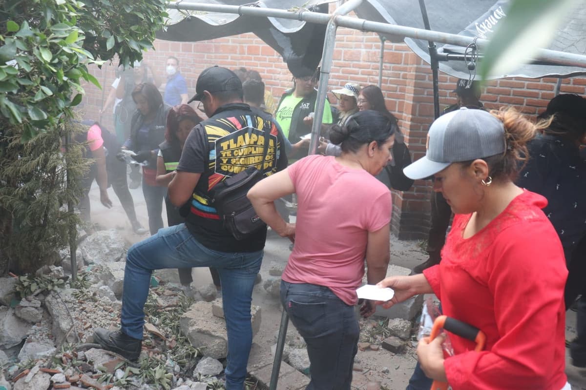 Video: Fallece mujer de 65 años por explosión en Tlalpan; 10 animales fueron rescatados