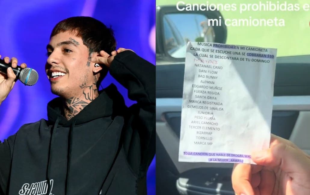Mamá tiene lista de canciones prohibidas en su camioneta y cobra multa a sus hijos por escucharlas
