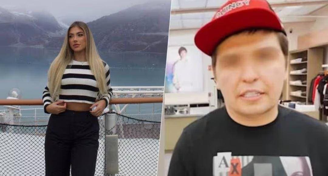 Víctima de 'Fofo' Márquez analiza proceder legalmente contra la novia del influencer