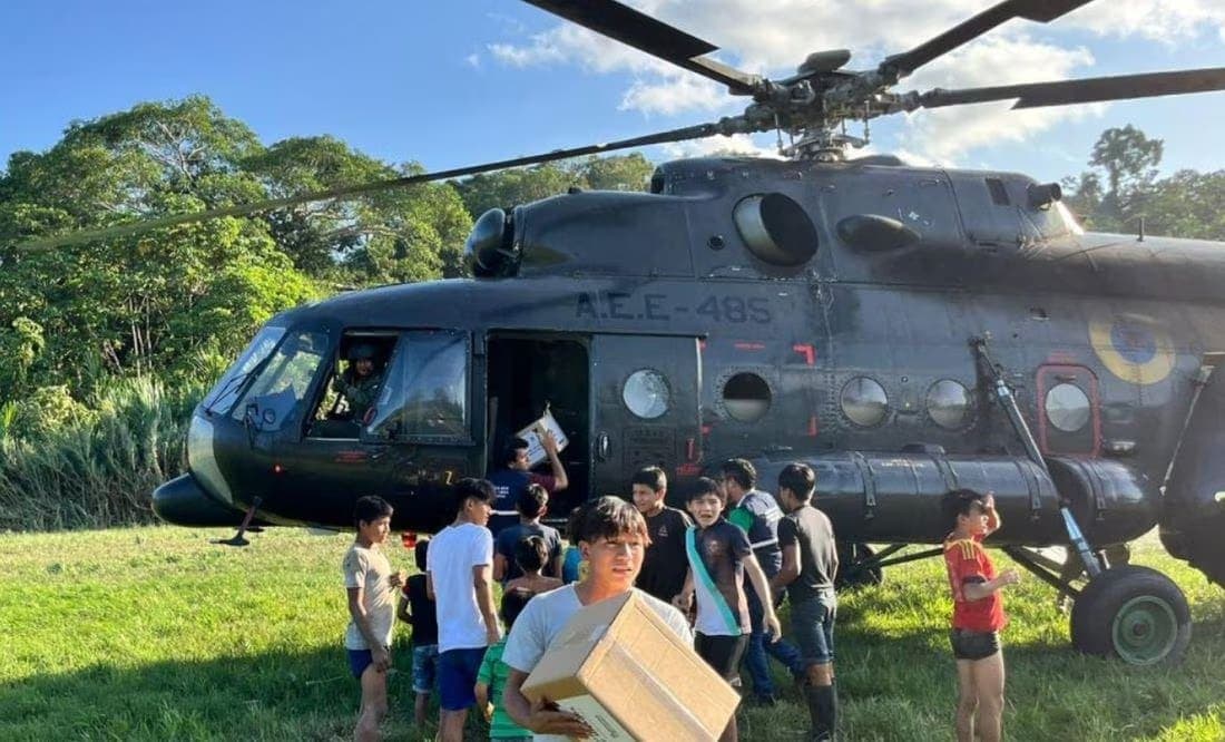 Hallan sin vida a las ocho personas que iban en helicóptero militar accidentado en Ecuador