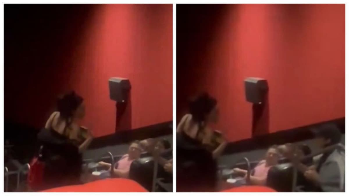 Video: Mujer agrede verbal y físicamente a personas de una sala del Cinemex de Insurgente en la CDMX