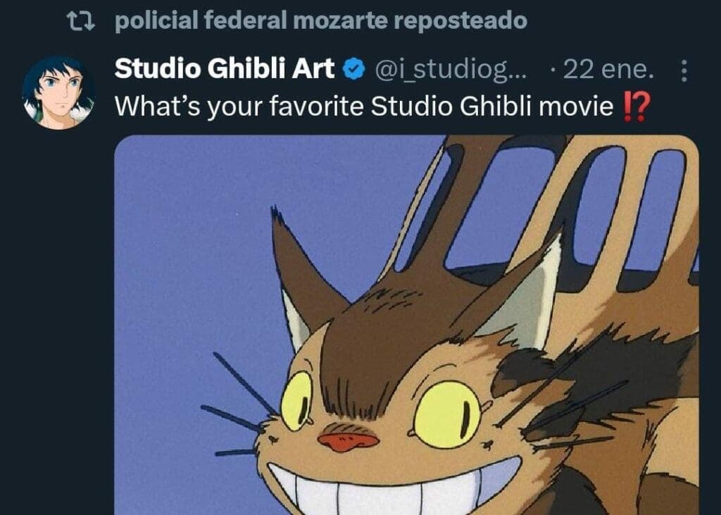 Hackean las redes sociales del Ieqroo; publican imágenes de Studio Ghibli