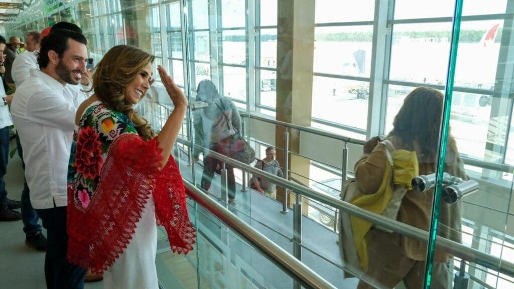 Nuevo aeropuerto de Tulum recibe vuelo inaugural de Air Canadá entre Tulum y Toronto