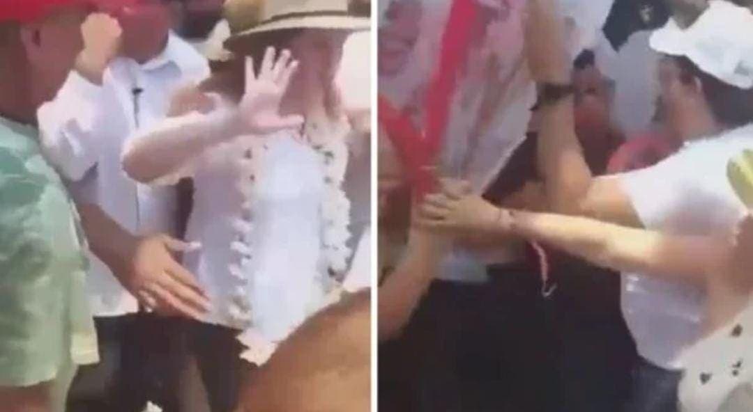 Video: Candidata de la 4T en Morelos huye tras zafarrancho entre militantes de Morena y el PT