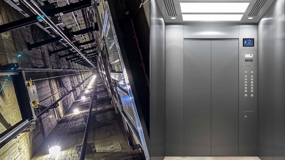 VIDEO: Hombre ciego cae cuatro pisos por el hueco de un elevador