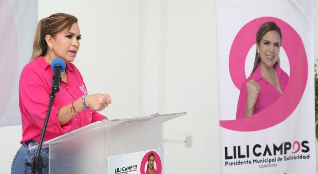 Lili Campos se declara lista para el debate; pide a la gente de Playa del Carmen votar por la renovación