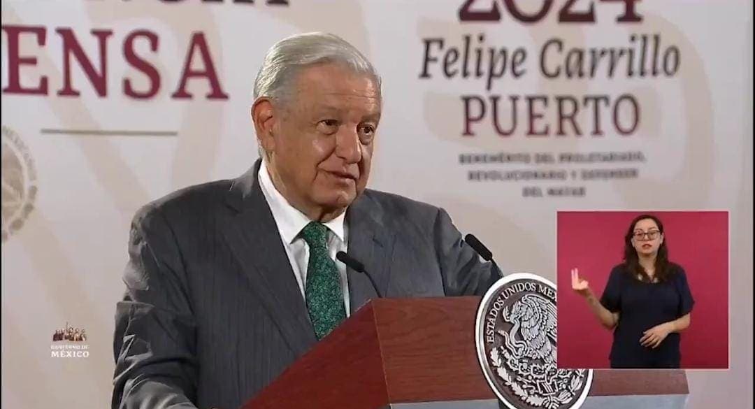 Video: Pese a apagones, AMLO se comprometió a proveer energía eléctrica a Belice