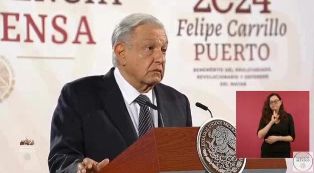 Video: AMLO da el pésame por la tragedia en Nuevo León; afirma que MC no tuvo la culpa