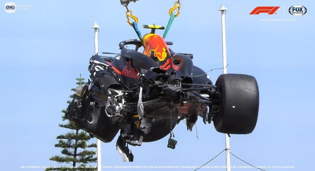 Video: Choca Magnussen a 'Checo' Pérez y lo deja fuera en la primera vuelta del GP de Mónaco