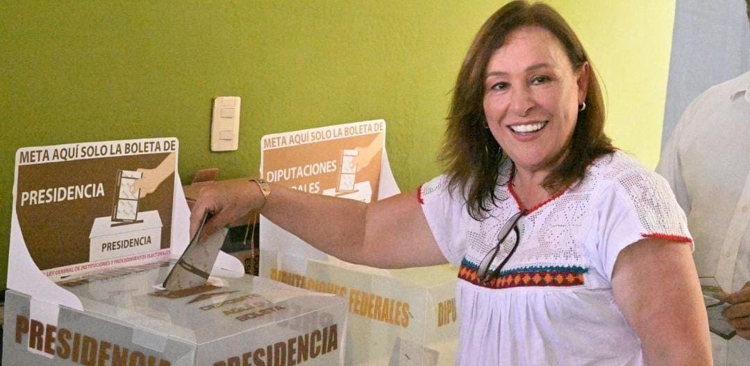 Video: Ciudadanos abuchean a Rocío Nahle cuando fue a votar en Veracruz