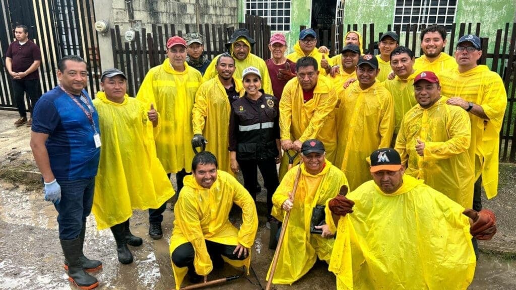 Recolectan más de tres mil toneladas de basura en Chetumal en cinco días de lluvia con brigadas de los tres órdenes de gobierno y voluntarios