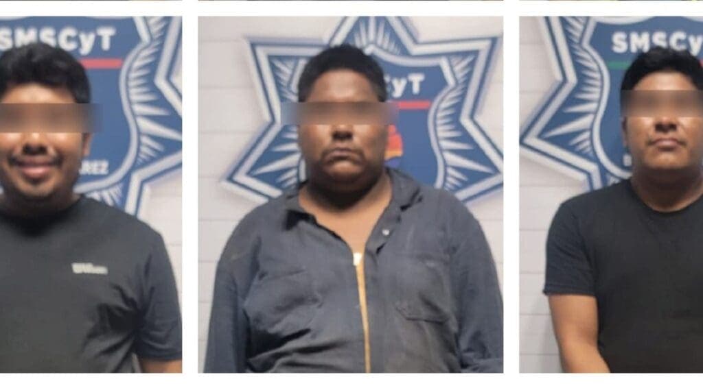 Detienen a seis "huachicoleros" por robar combustible en subestación de CFE en Cancún