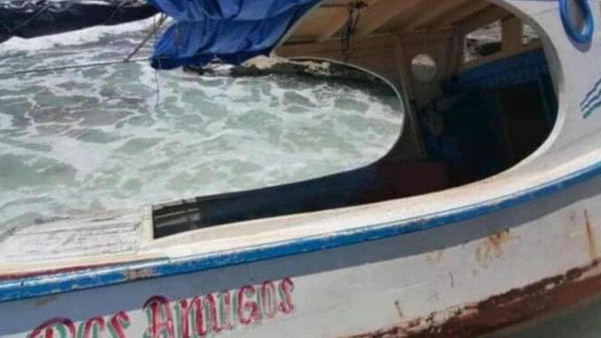 Recala embarcación con bandera de Cuba en Isla Mujeres; no se localizó a ninguna persona