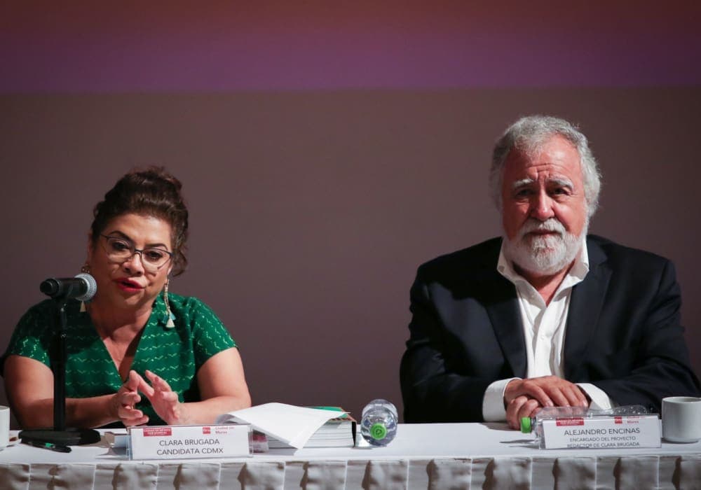 Clara Brugada anuncia que Alejandro Encinas será su coordinador de la Comisión de Transición en CDMX