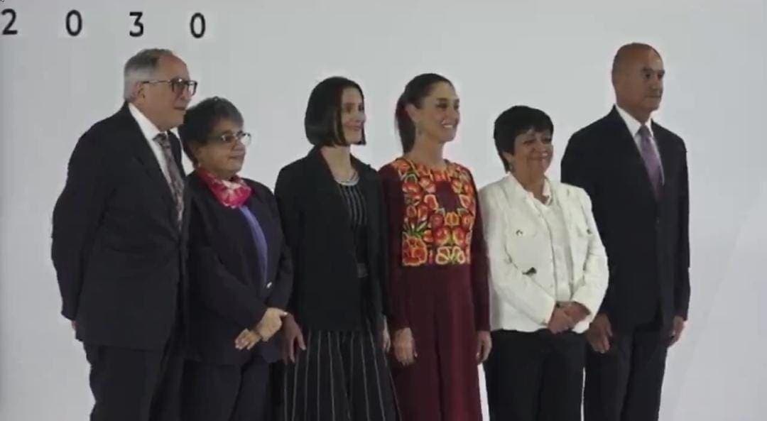 Video: Anuncia Claudia Sheinbaum a seis integrantes más de su gabinete