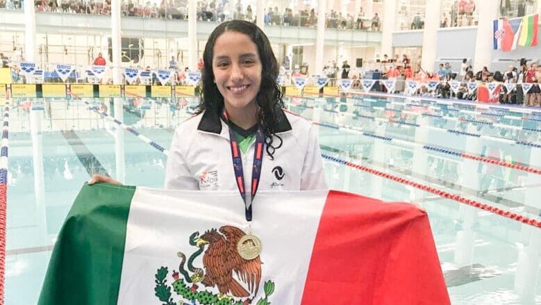 Clasifica la nadadora mexicana Celia Pulido a los Juegos Olímpicos París 2024