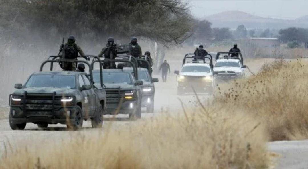 Reportan cinco delincuentes muertos y dos detenidos tras emboscada en Luis Moya, Zacatecas