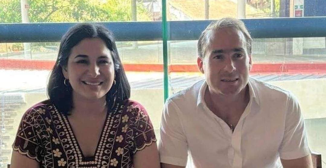 Se reúnen Estefanía Mercado y Diego Castañón, dos de los perfiles más destacados de la 4T en Quintana Roo