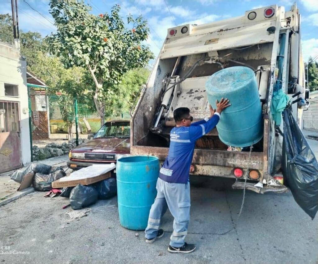 Trabajos permanentes, mantienen limpio a Solidaridad