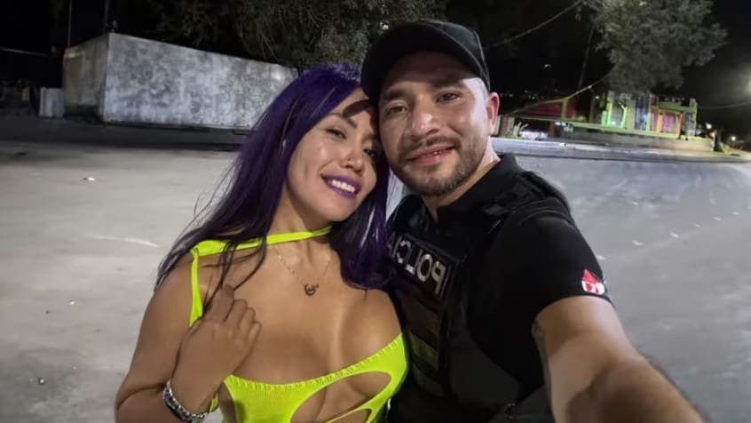 Levantan suspensión al policía de CDMX que grabó video sexual con Luna Bella en el Metro