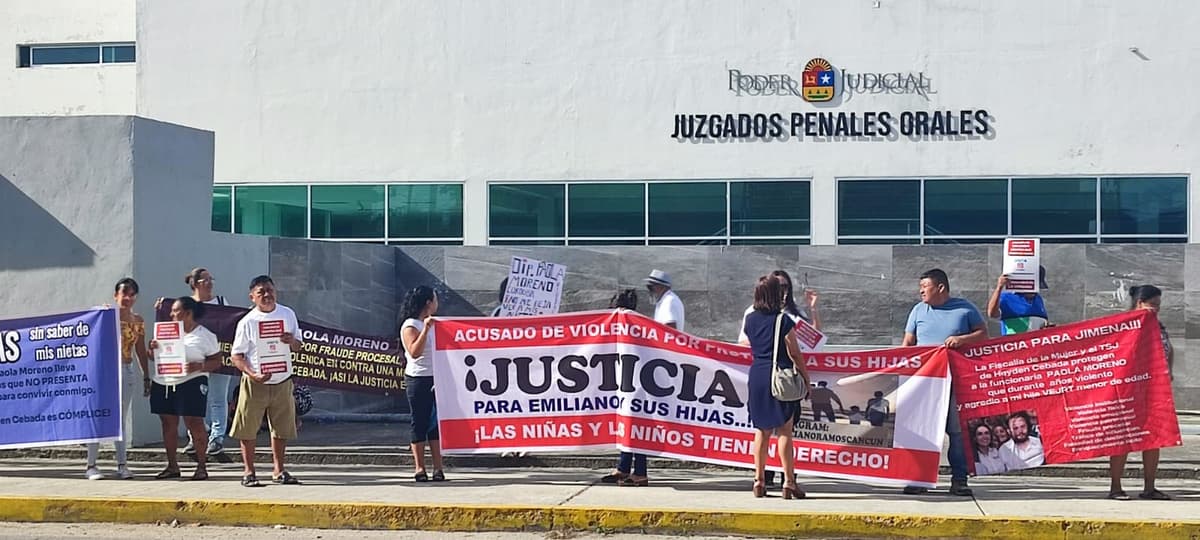 Protesta familia de Emiliano Ramos a 56 días de su detención; insiste en que le fabricaron delitos