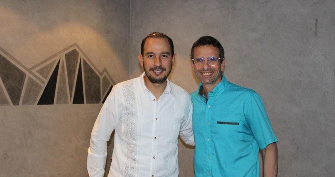 Video: Marko Cortés, líder nacional del PAN, es expulsado de Venezuela durante las elecciones