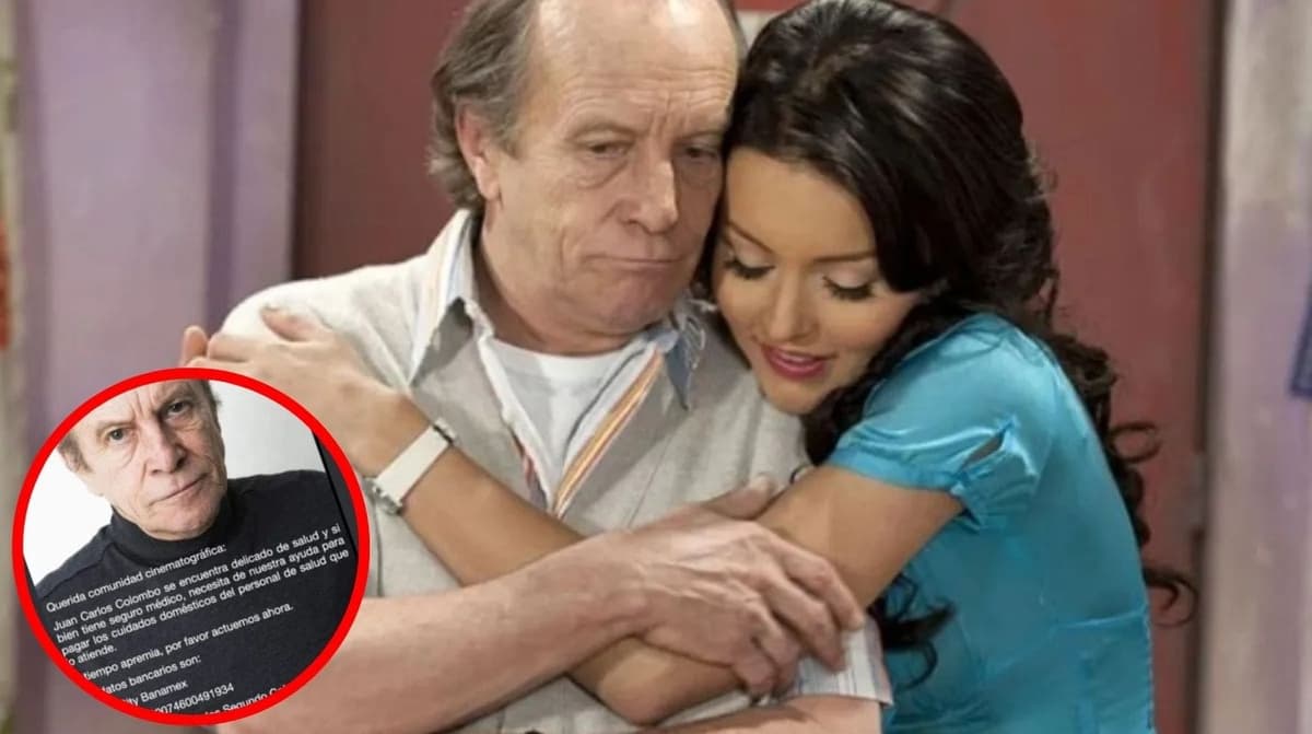 Juan Carlos Colombo, famoso actor y 'padre' de 'Teresa' está grave de salud; hasta piden donaciones