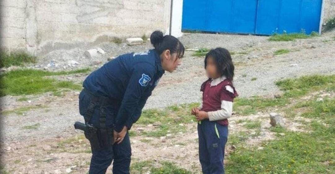 Niña de seis años se esconde en el monte para evitar ser golpeada por sus padres en Hidalgo