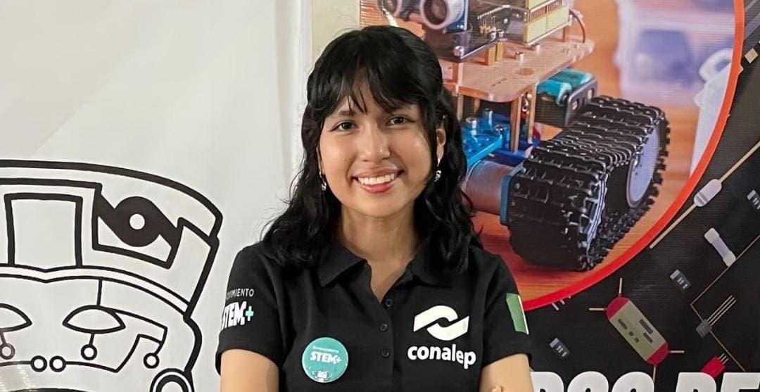Egresada de un Conalep de Veracruz es una de los 50 finalistas del Premio Mundial para Estudiantes 2024