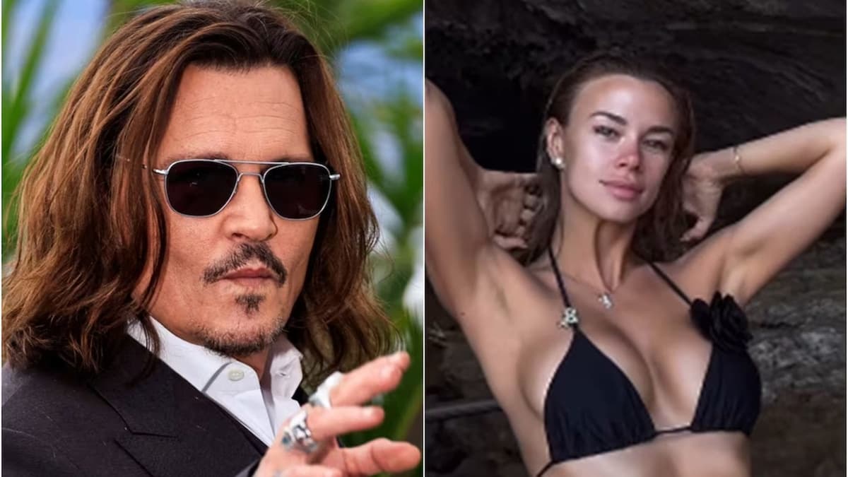 Novia de Johnny Depp posa con microbikini y enciende las redes sociales