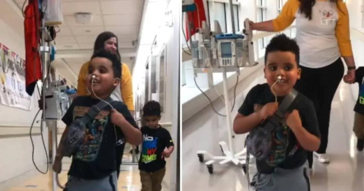 VIDEO: Emotiva reacción de niño al enterarse que llegó su corazón para trasplante